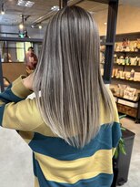 サニー 渋谷(SUNNY) バレイヤージュ、ハイライト、レイヤーカット、グレージュ