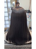 髪質改善ストレート