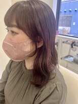 プランタン フォー ヘアー(printemps FOR HAIR) チェリーブラウン×フェイスレイヤー×髪質改善