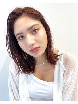 クク(coucou) 外ハネ＊ミディアムボブ  No.2