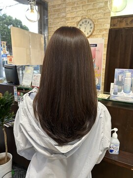 ジャストヘア ラポール 北久里浜店(just hair RAPPOR) 【根岸真奈美】レイヤースタイル/ナチュラル/ブラウン系カラー