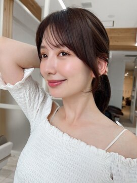 エイミーバイアフロートザガーデン 浦和店(amie by afloat the garden) 結んで可愛い顔周りレイヤー【浦和】