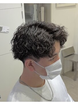 メンズ サロン ドット トウキョウ 町田店(men's salon dot. tokyo) ショートセンターパート×ツイストスパイラル