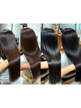 大人気!髪質改善トリートメントによる髪質＆季節に合った美髪ケアで思わず触りたくなる憧れのツヤ髪が実現!