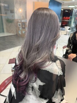 アース 津田沼店(HAIR&MAKE EARTH) ダブルカラー、デザインカラー