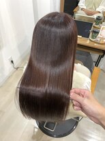 美髪専門サロン バイ マイル(美髪専門サロン by mile)&nbsp;【髪質改善カラー＋アルカリ酸熱トリートメント】ピンクブラウン