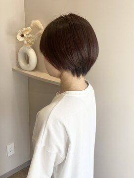 クム(QUMU) ショートヘア×レッドブラウン◎