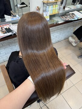 ヘア ルミナス バイ フォルテ(HAIR LUMINAS by FORTE) 【藤枝縮毛矯正】髪質改善×縮毛矯正×ロングヘア