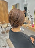 扱いやすく、可愛いショートヘア