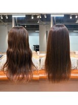 スープル オザキヤマ(SOUPLE.ozakiyama)&nbsp;【髪質改善x縮毛矯正】SILKストレート