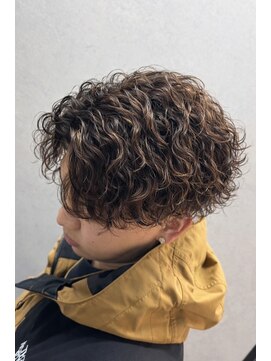 メンズ ラピス(Men's Lapis) 縦落ちツイスパ