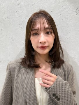 ロンドプランタン 恵比寿(Lond Printemps) 大人ガーリー/似合わせカット/ミディアムレイヤーカット