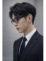 ベル 銀座並木通り店(Belle) メンズ ビジネスマン ツーブロックサイドグラデーション