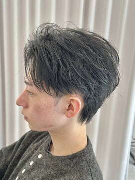 サイクル(CYCLE) MEN’S HAIR/波巻きツイストスパイラル/リバースセンターパート