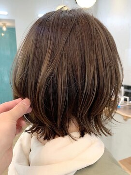 メイキー 本厚木(MA-IKI) 細めハイライトくびれミディアム白髪ぼかし小顔/メイキー本厚木