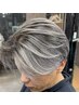【ケア重視】メンズバレイヤージュ+ケアブリーチ変更+贅沢TR ¥15,700