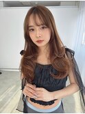 ANGELICA ヘーゼルベージュ 髪質改善 ゆる巻き