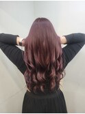 ハイトーン×ワインレッド