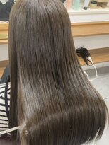 ランプ(Lamp) くびれレイヤー 白髪染め&白髪ぼかし/縮毛矯正と髪質改善UP