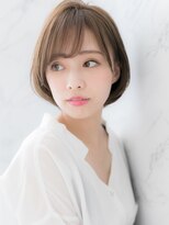 ローマ ギンザ(ROMA Ginza)&nbsp;ひし形ショートボブ/ひし形レイヤーボブ/白髪染め/３０代４０代