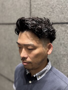 ヘアモード キクチ 銀座店 宮城リョータ風73パーマ