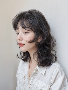 エトレプラスエヌ(ETTORE+n)の写真/ミリ単位で叶える、理想の小顔と第一印象♪結んでも、動いても可愛い抜け感おくれ毛デザインはお任せ◎
