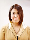 40代からのつや感ボブ
