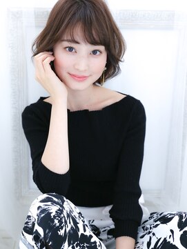 ティーノ(TINO by ganesha) ☆愛され前髪のフェミニティボブ☆