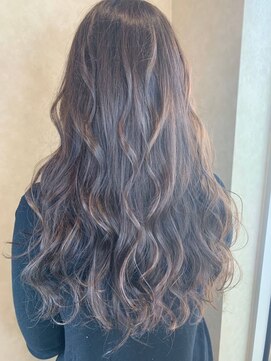 アース コアフュールボーテ 上越店(EARTH coiffure beaute) ハイライト×ローライト グレージュブラウン