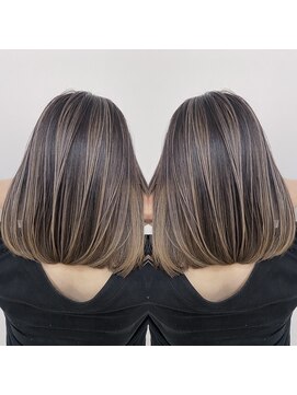 ジゼル(gisele) （小山）大人質感バレイヤージュ