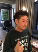 ツーブロックツイストパーマ♪
