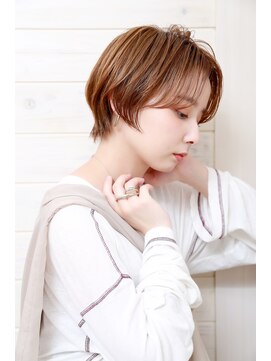 オーシャン(Ocean) [OCEAN Hair&Life藤原純] シンプルショートヘア☆