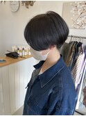 刈り上げマッシュショート