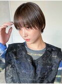 ブラウンショート_チェリーブラウンフェミニンロング_ba424982