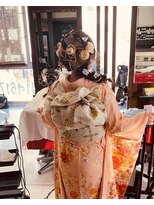 ラグーンヘアー(Lagoon hair) 成人式ヘアセット着付け♪