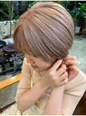 pink milk tea color