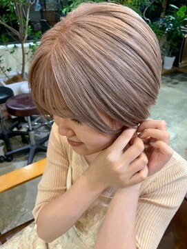 ロベルシ(ROVERSI) pink milk tea color