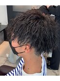 メンズカット、パーマ