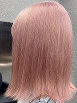 ペレ 栄店(PELE) 斜めバング/グレージュカラー/デザインカラー/栄/名駅