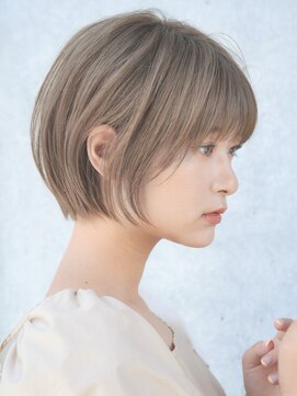 エインアンリー 表参道(AIN.ANLY.) 前髪あり大人小顔ショートボブ 30代40代50代【AIN.表参道】川原