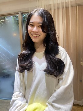 ジェノ(JENO by apish) コテ巻き風パーマ/韓国風パーマ