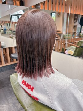 エミタス 三年坂(Emitas) タッセルカット×デザインカラー【和歌山】