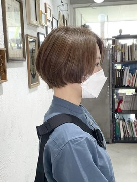 プライベートサロン キッテ(private salon kitte.) 前上がりショートボブ