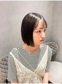 透明感カラー◇艶髪ショートボブ 梶屋