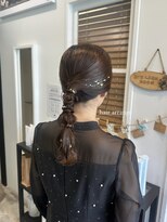 ジャガラ 千葉駅北口店(JAGARA)&nbsp;お呼ばれヘア/結婚式ヘア/編み下ろし【千葉・千葉駅】