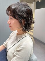 アム(amu)&nbsp;ウルフパーマ/パーマウルフ/ボブパーマ/ボブウルフ/パーマボブ