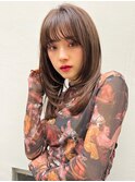 【kate 大宮】オータムブラウン×ザクザクレイヤー