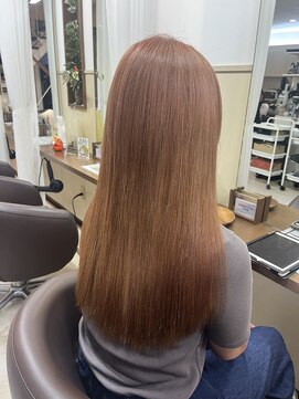 コアフィールフィス(COIFFURE fils) 《見附　今町》M3D ハイトーンカラー　スーパーロング