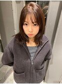 20代30代40代艶感ストレートアッシュグレージュ透明感ロング