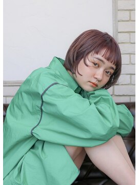 ヘアー アンド ビューティー リル(rille) 【村瀬浩司】マッシュボブ◎育てるハイライト◎